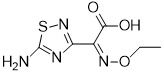  (Z)-2-(5-氨基-1,2,4-噻二唑-3-基)-2-乙氧基亞氨基乙酸 
