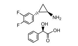 (1R,2S)-2-(3,4-二氟苯基)環(huán)丙胺 (R)-扁桃酸鹽